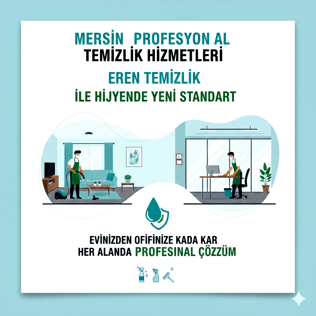 Mersin Akdeniz Bölgesinde Profesyonel Temizlik Çözümleri: Eren Temizlik Güvencesie