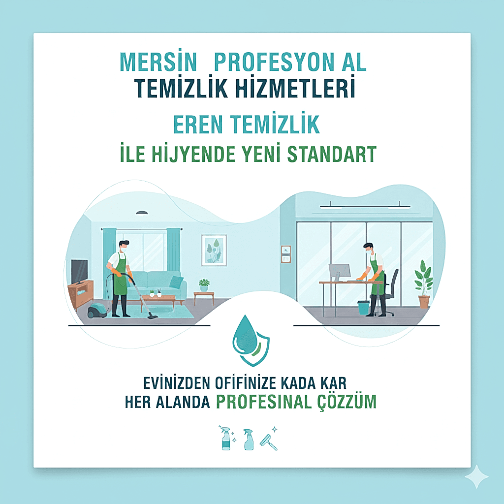 Mersin’de Temizlikte Güvenin Adı – Eren Temizlike
